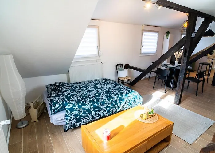 아파트 Le Cosy Du Brasseur - Magnifique Duplex, Proche Strasbourg 쉴티그하임