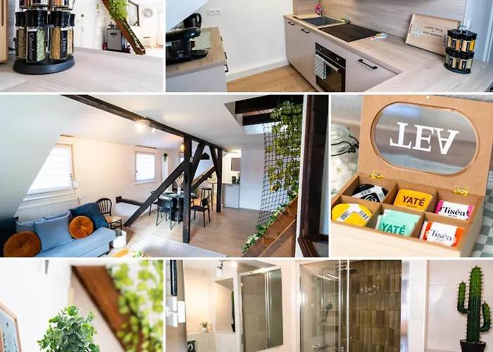 아파트 Le Cosy Du Brasseur - Magnifique Duplex, Proche Strasbourg 쉴티그하임